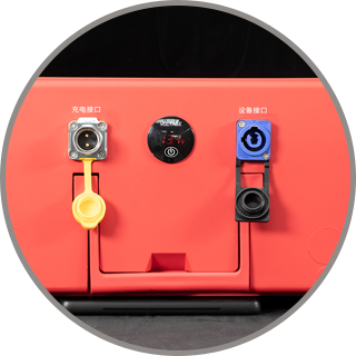 电池防水接口展示